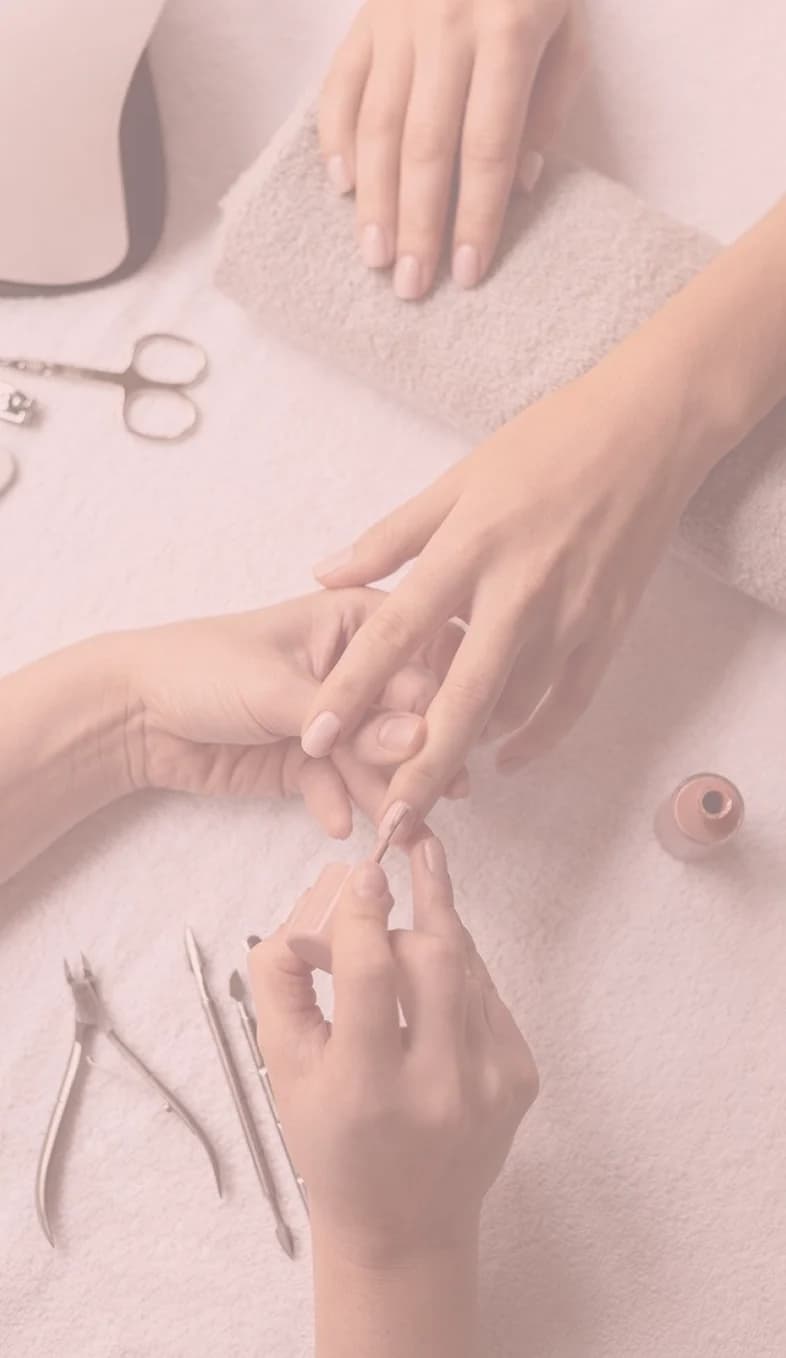 Nail salon background